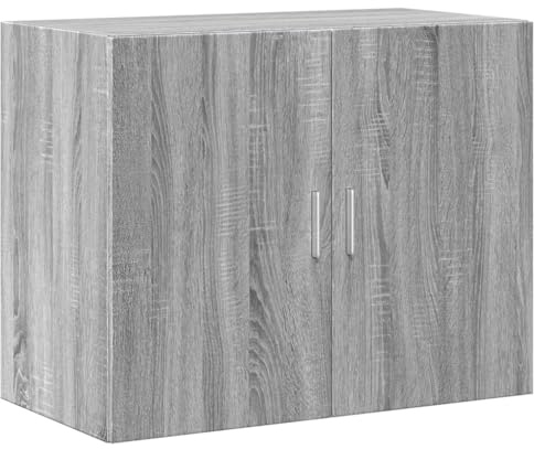 vidaXL Wandschrank Grau Sonoma 80x42,5x64 cm Holzwerkstoff