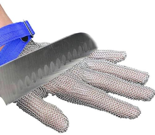 Schnittfeste Küchenhandschuhe, Edelstahlhandschuhe zum Schneiden, schnittfeste Handschuhe zum Kochen, Schneidhandschuhe für Köche, Edelstahlhandschuhe zum Schneiden, schnittfeste Handschuhe zum Kochen