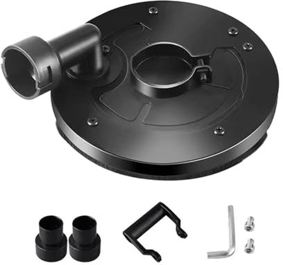 Raypontia Schleifschutz, Winkelschleifer-Staubschutz - Schutzblech-Winkelschleifer | Mehrzweck-Staubschutz mit staubfreiem, ergonomischem Griff zum Polieren von Autos, Marmorreparaturarbeiten und