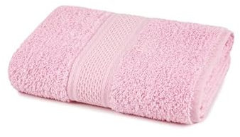 Bassetti POP COLOR - Set Asciugamani Da Bagno Viso e Bidet Coppia Asciugamani da Bagno con Ospite | 60x110 cm + 40x60 cm (ORCHIDEA)