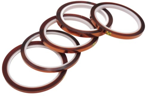 Schutzband aus Polyamid zum Polieren von Uhrmachern/Schmuck | 33 Meter Rolle | Einfach zu bedienen, hinterlässt keine Rückstände (6 mm)