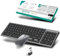 Wireless Keyboard and Mouse Set 2.4Ghz & Bluetooth,Rechargeable Portable Compact Silent Multi-Device Computer Keyboard and Mouse Combos with Numeric Keypad for Mac,Microsoft,PC,Laptop,iPad,Flat