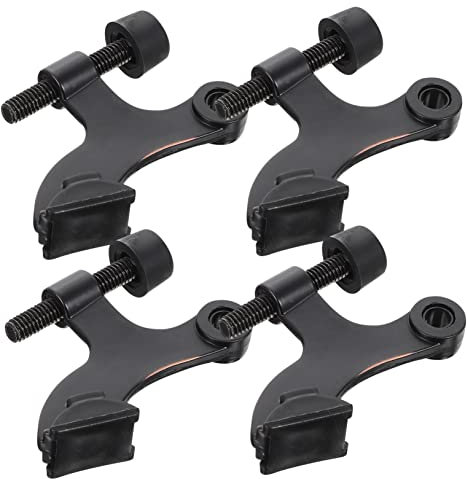 GRIRIW 4 Stücke Zink-legierung Tür Top Scharnier Tür Scharnier Stopper Gepolsterte Stoßstange -sicher