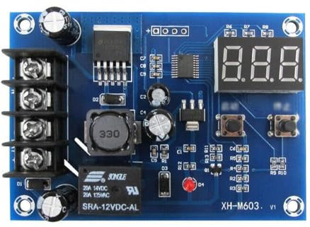 CWOQOCW Battery Charging Control Board,Charger Power Supply Switch Module 12V/24V 6-60V For Electronic Components(XH-M604)
