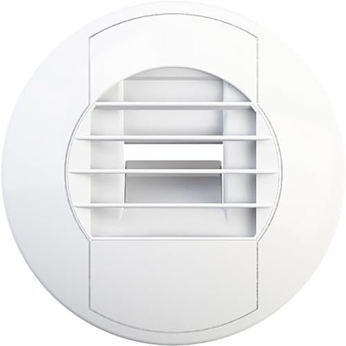 AXELAIR ALIZE HYGRO TEMPO - Bouche hygroréglable électrique à piles AA - Cuisine 10-40/75 m³/h - VMC et ventilation