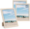LYYYYX Bilderrahmen A5 Holzrahmen 15x21cm mit Acrylglas Rahmen DIN A5 in 3er Set,Fotorahmen for Urkunden,Fotos, Poster, Puzzles