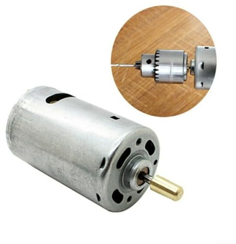 JT0 Portabrocas de motor para brocas de 0 3 mm a 4 mm, compatible con varios taladros para mejorar y rendimiento (6 mm)