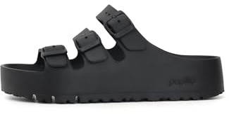 BIRKENSTOCK Florida III Flex Platform Schwarz