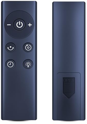 Tower Fan Remote Control Replacement, for G-Ocean 45 Inch Bladeless Fan GFTF5501-US, Black