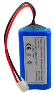 Batteria Agli Ioni Di Litio Da 14,8 V 2800 MAh, Compatibile Con Gli Aspirapolvere Robot Rowenta, Tefal Explorer Serie 20 40 60.