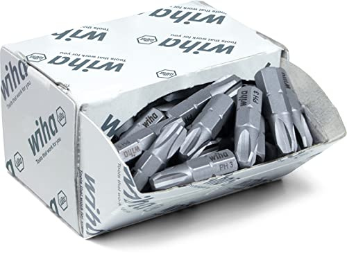 Wiha Bit Set Standard 25 mm Phillips (PH3) 50-tlg. 1/4 in Großpackung (08049)