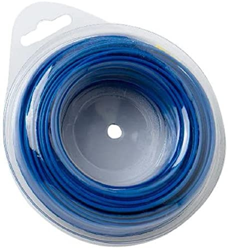 Bulk Hardware Mähfaden für Motorsense 1.6 mm x 210 m Blau