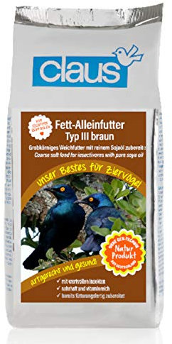 Claus Fett-Alleinfutter braun (TYP III) 1.000 g