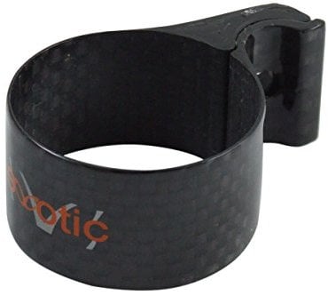 CarbonCycles eXotic Full Carbon Front Derailleur Clamp, 34.9mm 3K Finish Front Mech, Just 6gm