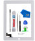 MMOBIEL Digitizer kompatibel mit iPad 2 (Weiß) 9,7 Zoll 2011 Touchscreen Ersatz Touchscreen mit Werkzeug
