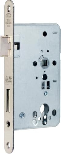 BKS B-12060-37-L-2 Feuerschutztürschloss B-1206 24/65/72/9mm DIN L 24mm rd