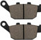 Cyleto Bremsbeläge Hinten für SUZUKI XF 650 XF650 V/W/X/Y Freewind 650 1997-2002