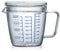 TAMUME Verres Doseur 500ml Pichet à Mesurer en Verre Tasse à Mesurer à Micro-ondes avec Couvercle (500ML)