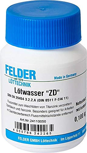 Felder Lötwasser ZD 0,1 kg Flasche