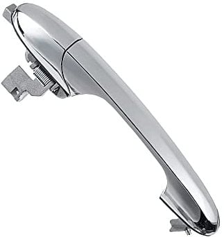 YUCKMZ Front Left Handle Compatible with Fiat 500 Passenger Side Door Handle Chrome Door Handle 735592026 73545876