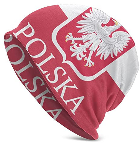 931 Beanie Winter Mütze Polnische Flagge Polen Polska Laufmützen Slouch Winter Beanie Mütze Klassische Mütze Für Skating Herren Outdoor