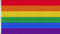 Fahne mit Messingösen 90 x 150, 150 x 250 oder 300 x 500 cm wählbar Farbe Regenbogen Größe 150 x 250