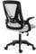 Blisswood Adjustable Office Desk Chair, Mesh Swivel Computer Chair With 90° Flip-up Armrest with Lumbar Support Adjustable Height (Grey)