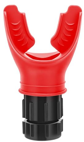CLDY lungentrainer sport atemtrainer, Lungenübungsgerät mit Einstellbarem Widerstand, ungenkapazität Verbessern, triflow atemtrainer mund Trainingsgerät Zur Lungenexpansion (Rotes Modell)