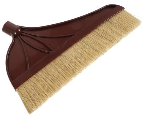 Kichvoe Besenkopf Aus Kunststoff Winkelkehrbesenkopf Ersatz Für Bodenbesenkopf Nachfüll-Reinigungsbesen Für Garagen Innenhöfe Gehwege Decks Lobby Kehren Von