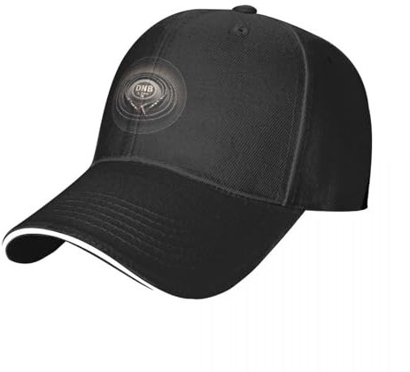 CIZIEOE Baseballmütze Basecap Wired Vinyl: DnB Beats Unleashed Baseballkappe, Anime-Thermovisier, Weihnachtsmütze, Snapback-Mütze, Herren-Caps, Damen