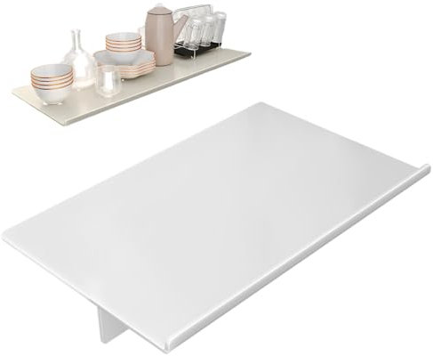 Window Sill Extender Plate16 x9 In Carbon Steel Window Plant Shelves with Magnetic Base Heavy-Duty Anti-Rust Waterproof Countertop Extension Board for Kitchen Office Bathroom, Window Plant Shelves,