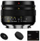 SGimage F1.8 - Obiettivo ritratto MF, 50 mm, con apertura variabile per effetti bokeh unici, per fotocamere NZ, struttura in metallo leggera, 311 g