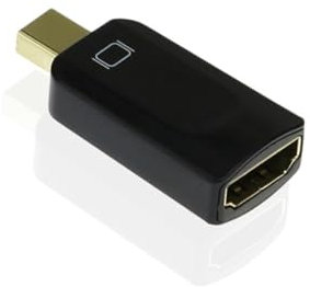 Artibetter Mini Displayport Adapter Konverter Mit Abs Gehäuse Vergoldete Anschlüsse Unterstützung Bis Auflösung Und Audio-Pass-Through Für Computer Zu HDTV Monitor Oder Projektor