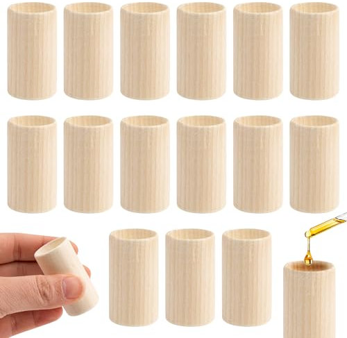 Lot de 15 Bois Diffuseur D'Huiles Essentielles, Diffuseur de Parfum en Bois Volatile Diffuseur D'Aromathérapie Diffuseur d'Arôme pour Bureau Chambre Voiture