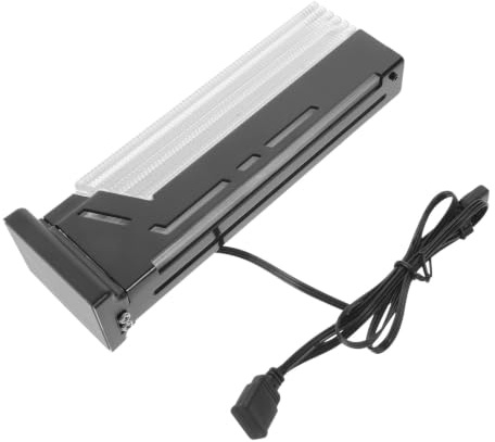 jojofuny Magnetische Schutz Aluminiumlegierung Halterung aus Grafikkarten 5v Argb Synchronisation Schwarz für PC Gehäuse