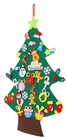 Cabilock Adornos para Árbol De Navidad Creativos Colgantes De Fieltro para Árbol De Navidad Juguetes para DIY Decoración Navideña para De De Fieltro