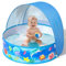 Baby Beach Tent, Pop-Up Above Ground Pool, Foldable Baby Kiddie Pool with Sun Shelter Canopy for Ages 9-24 Months, Paddling Pool for Kids & Pets, Portable Water Play Sum Toys for Outdoor Activity