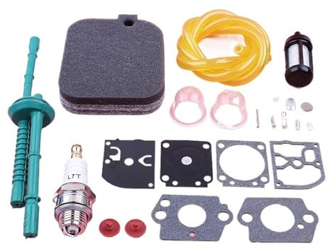 Air Fuel Filter Line Hose For Stihl BG45 BG46 BG55 Primer Bulb Check Valve Carburetor Repair Kit Blower Replace Part