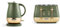 Morphy Richards Cassini Kettle and Toaster Bundle, 1.7L,3Kw Rapid Boil, Precision Pour Spout Kettle & 4 Slice Variable Browning and Width Slots Toaster, Matching Set, Olivine Green, 103022 | 243022