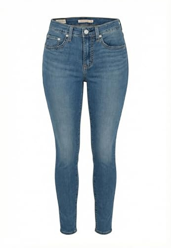 Levi's Damen Jeanshose 721 mit Stretch-Anteil, Skinny Fit, Blau (Loud Cool), W29/L32