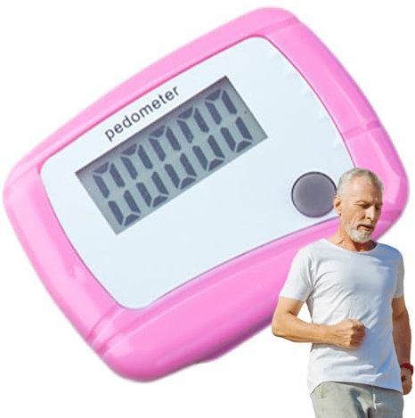 Präzise Schrittzähler - Präziser Schrittzähler,Tragbares Digitaldisplay Fitnessgerät Für Sportler Läufer Wanderer Erwachsene & Kinder