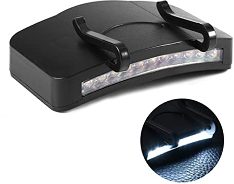 Spacnana Wanderkappe Licht 11 Ultra Leuchtend Weiße LEDs Clamp/Holder-On-Kapital für Nacht Angel Camping Freisprechgefähr Scheinwerfer Leicht Kompakte Outdoor-Beleuchtung