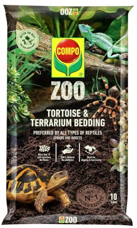 La zappa Terriccio Lettiera per Terrari di Tartarughe uso professionale, da 10 litri