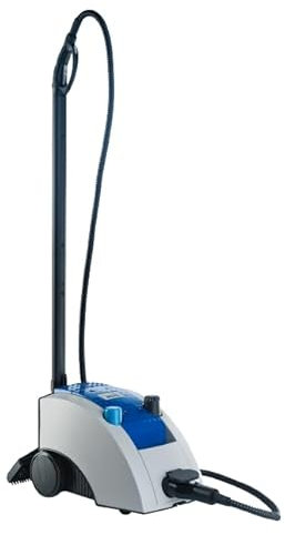 Tien® Merlin Royal Plus Dampfreiniger [Über 100 Einsatzgebiete & Chemiefrei] – Boden & Polsterreiniger mit Original Merlin-Zubehör – Dampfdruckreiniger Handgerät, Auto & Haushalt (4 bar Druck)