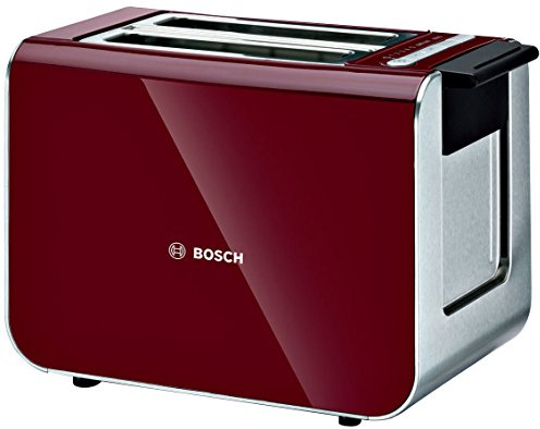 Bosch TAT86104GB Styline Toaster, Two Slice - Red