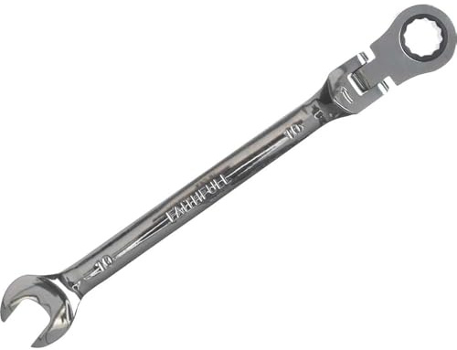 Faithfull SPARAT11 Flex Head Ratchet Combination Spanner