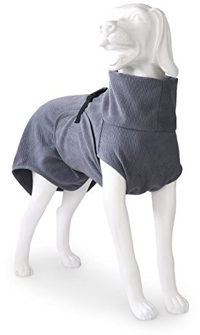 Hundebademantel Doggy Dry grau L / XL