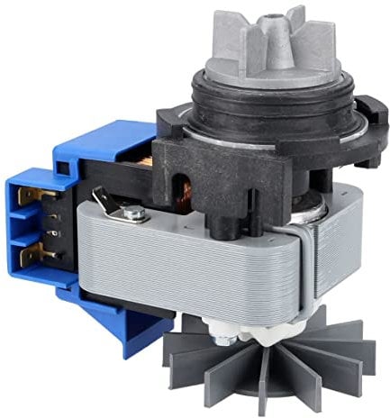 Ablaufpumpe Laugenpumpe Spaltmotorpumpe Pumpe Solo Pumpenmotor Bajonettbefestigung 100W linkslauf Waschmaschine wie Miele 3568614 Duet Eurostar Futura Special W800 W900 Meteor Exquisit Mondia Novo