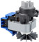 Ablaufpumpe Laugenpumpe Spaltmotorpumpe Pumpe Solo Pumpenmotor Bajonettbefestigung 100W linkslauf Waschmaschine wie Miele 3568614 Duet Eurostar Futura Special W800 W900 Meteor Exquisit Mondia Novo