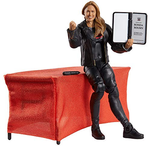 Mattel GCL26 WWE Elite Actionfigur (15 cm) Ronda Rousey, Spielzeug ab 8 Jahren
